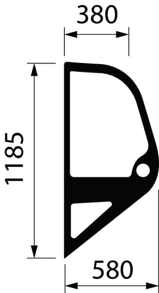 Manitou Seitenfenster MA746750