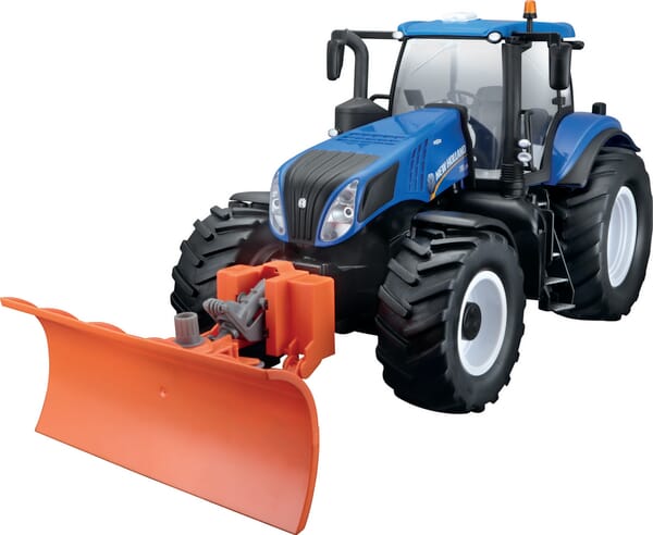 New HollandT8.435 tractor with snow plow 2.4GHz