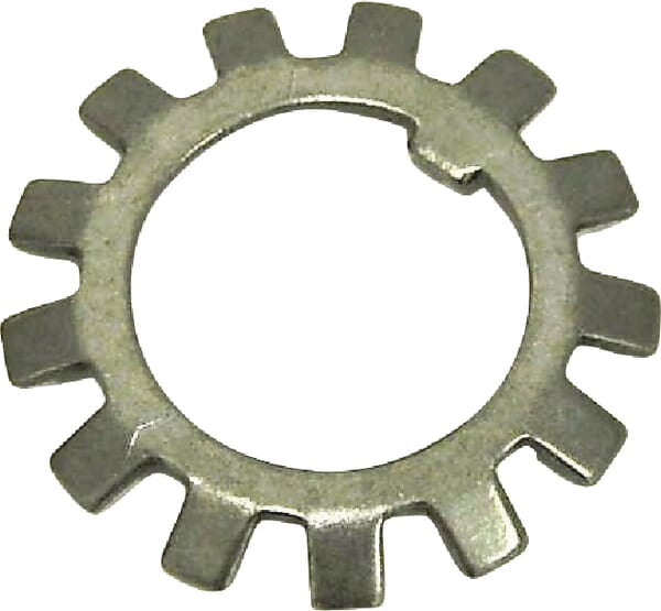 toothed washer