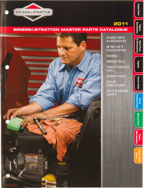 Briggs & Stratton Ersatzteilkatalog Briggs &amp; Stratton - 1 Stück - MS4185