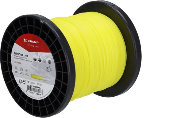 KRAMP Mähfaden Ø 1.6mm 100m rund gelb Kramp NL16100RKR