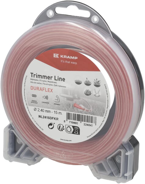 Nylon Line Trimmerschnur Ø2,4x15m, Kramp DuraFlex - 1 Stück - NL2415DFKR