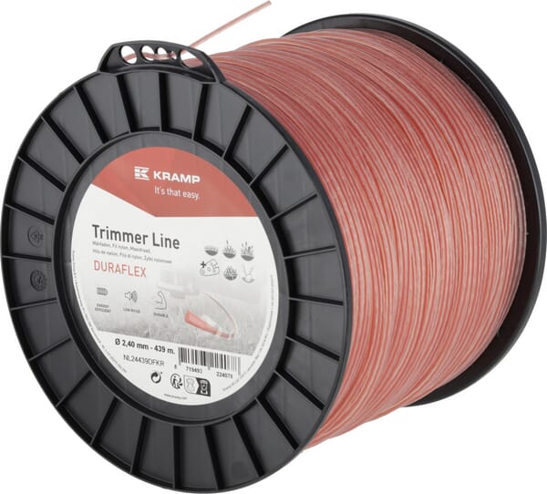 Nylon Line Trimmerschnur Ø2,4x439m, Kramp DuraFlex - 1 Stück - NL24439DFKR