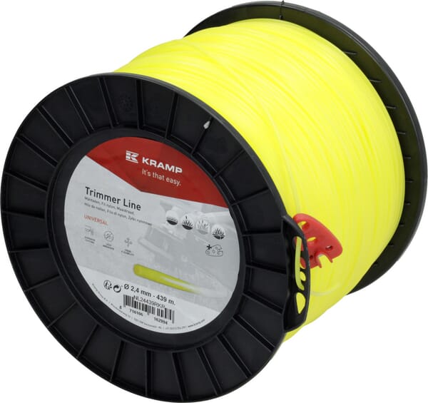 KRAMP Mähfaden Ø 2.4mm 439m rund gelb Kramp NL24439RKR