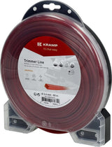 KRAMP Mähfaden Ø 2.4mm 69m viereckig rot Kramp - NL2469SKR