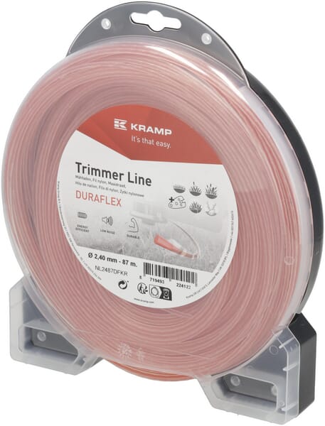Nylon Line Trimmerschnur Ø2,4x87m, Kramp DuraFlex - 1 Stück - NL2487DFKR