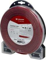 KRAMP Mähfaden Ø 2.4mm 88m gedreht geräuscharm rot Kramp NL2488TCKR