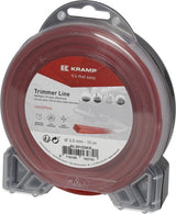 KRAMP Mähfaden Ø 3mm 15m viereckig rot Kramp NL3015SKR