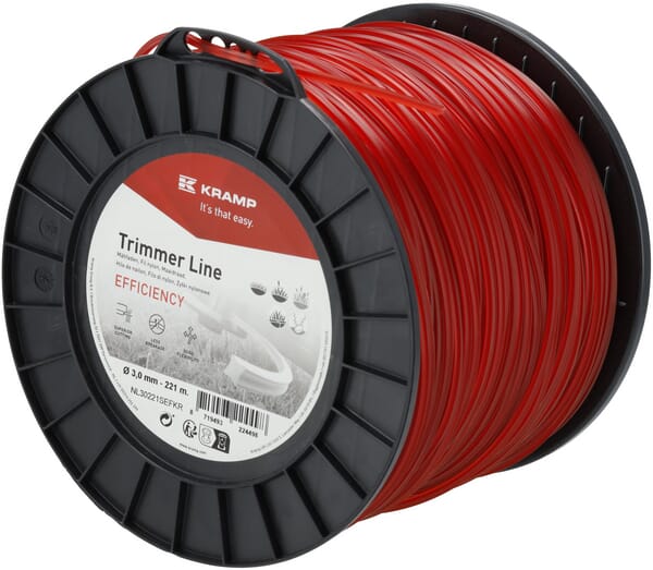 Nylon Line Mähfaden Ø 3.0mm x  221m Kramp Efficiency - 1 Stück - NL30221SEFKR