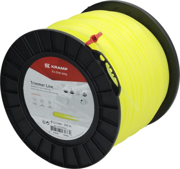 KRAMP Mähfaden Ø 3.3mm 232m rund gelb Kramp NL33232RKR