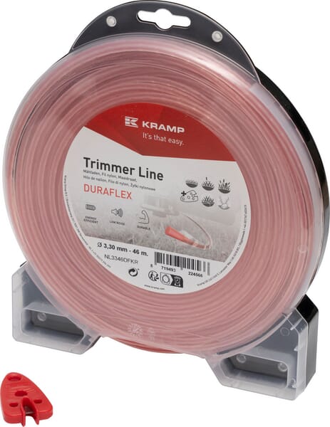 Nylon Line Trimmerschnur Ø3,3x46m, Kramp DuraFlex - 1 Stück - NL3346DFKR