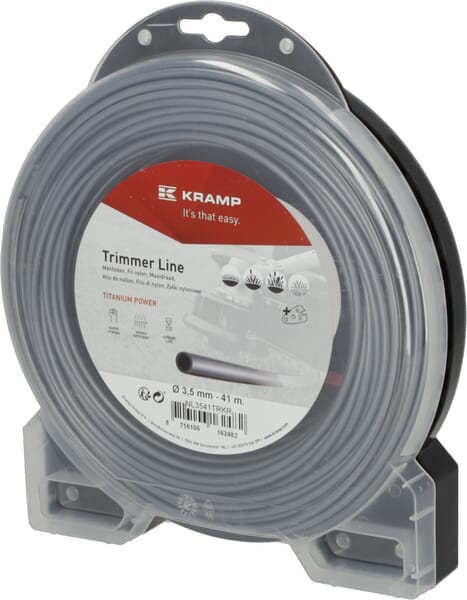 KRAMP Mähfaden Ø 3.5mm 41m Titanium Power grau Kramp NL3541TRKR