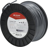 KRAMP Mähfaden Ø 4mm 72m viereckig Titanium Power grau Kramp NL4072TSKR