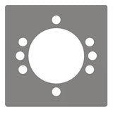 KRAMP Anschweißflansch f.OMP-OMR-OMS OMP9WP