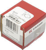 KRAMP Ohrschelle, doppelt, Edelstahl, 9-11 mm - 10 Stück OOR0911RVS