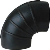 KRAMP Gummi-Winkelstück, 45 Grad, 140 mm P105534