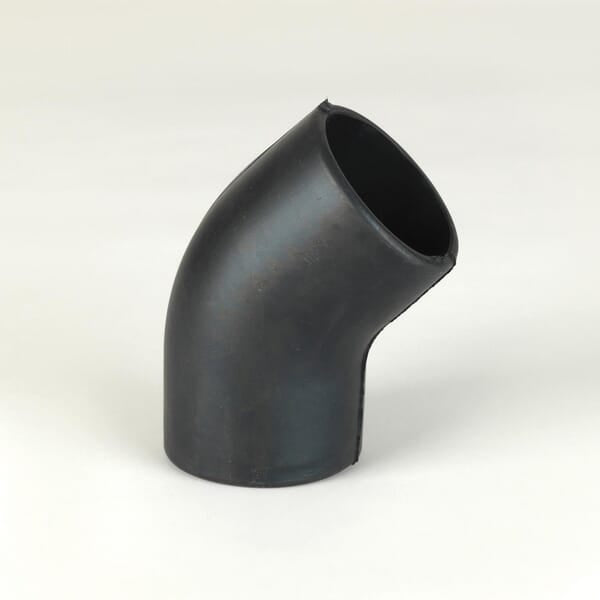 KRAMP Gummi-Winkelstück, 45 Grad, 63,5 mm P105543