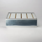 Flat air filter, engine