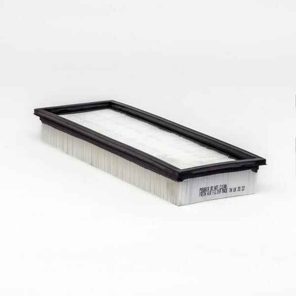 Flat air filter, ventilation