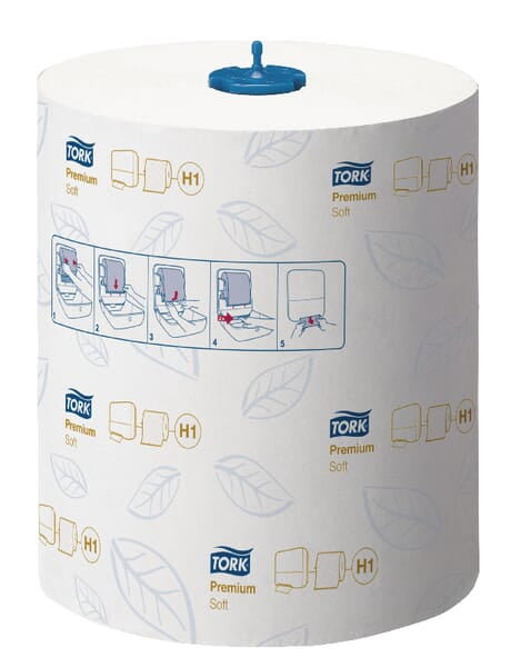 Tork Papierhandtuch, weiß 19cm x 100m, 6 Stk., Tork - 6 Rollen PM290016