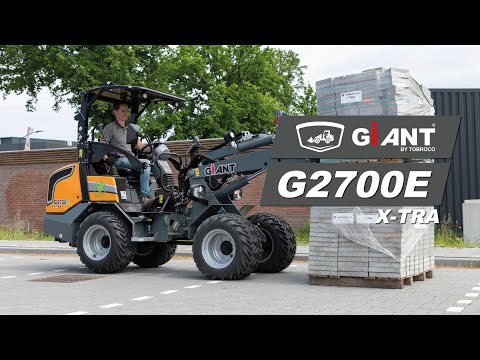 Electric wheel loader G2700E