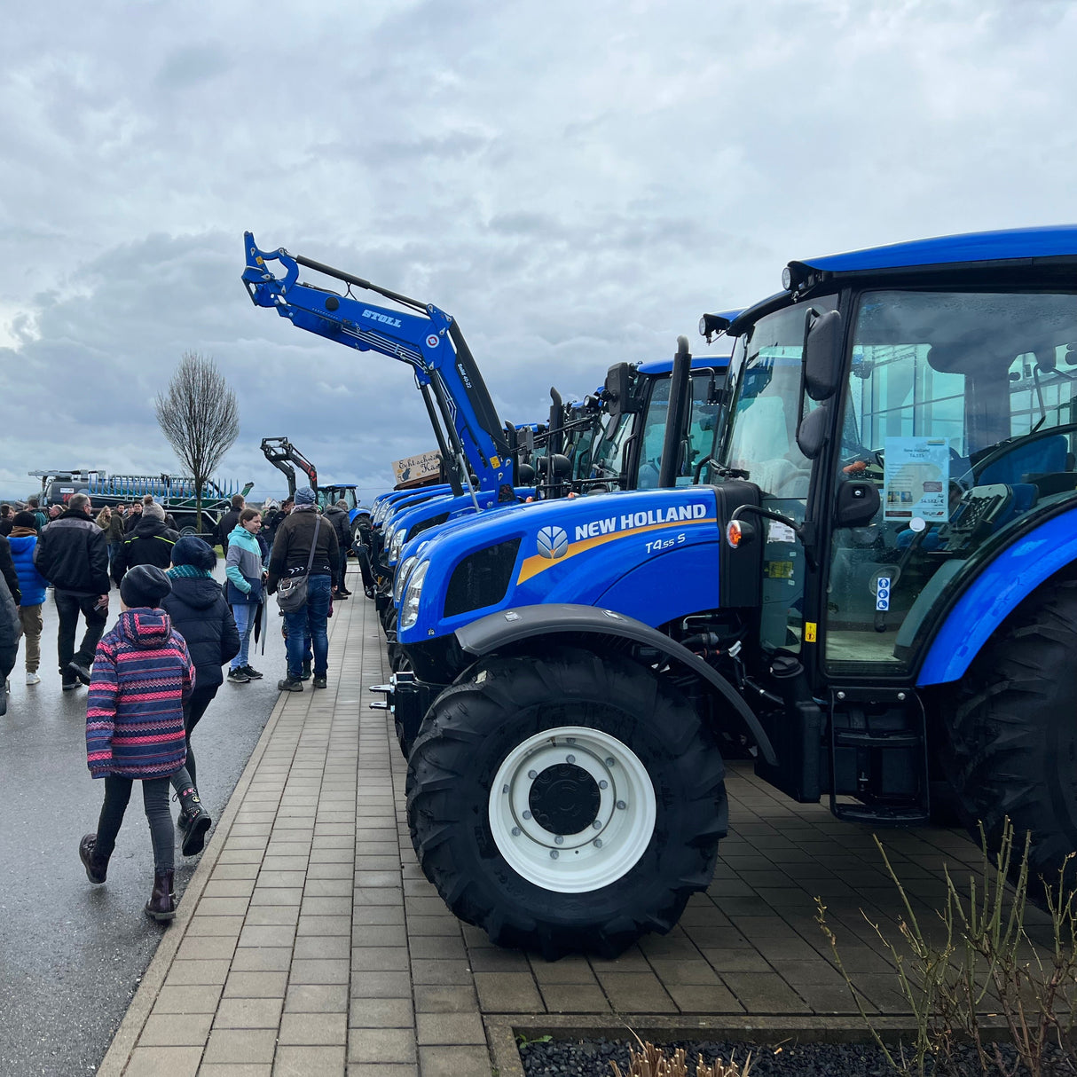 Probefahrt New Holland Traktoren