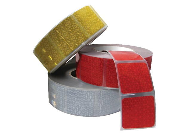 KRAMP Markierungsband weiß segmentiert WB8210450S