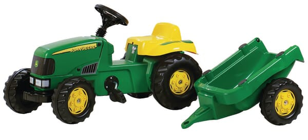 John Deere RollyKid avec remorque