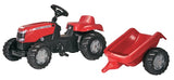 Massey Ferguson RollyKid avec remorque