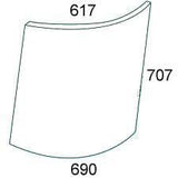 KRAMP Frontscheibe oben links R50755N