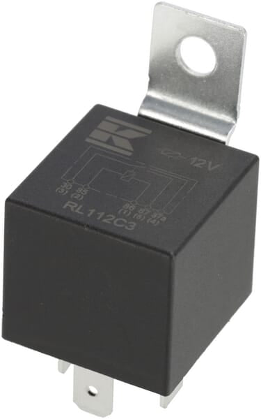 Mini relais 12V, inverseur, 30A/40A, avec support