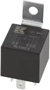 Mini relais 24V, inverseur, 30A/40A, avec support