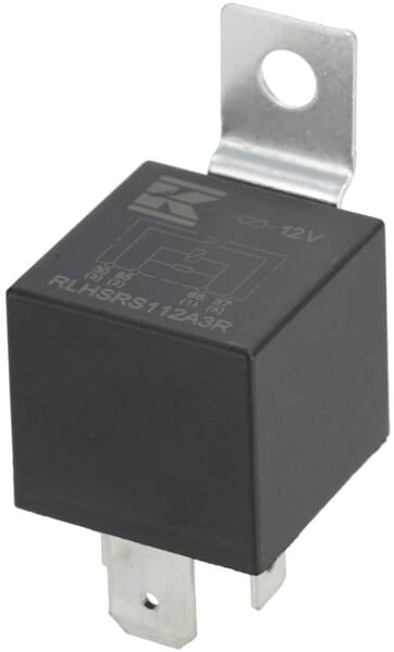 KRAMP Leistungsrelais 12V, Schließer, 70A, mit Widerstand, mit Halter RLHSRS112A3R