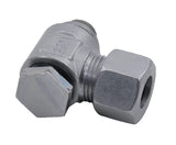 Angle swivel connector 12L R3/8
