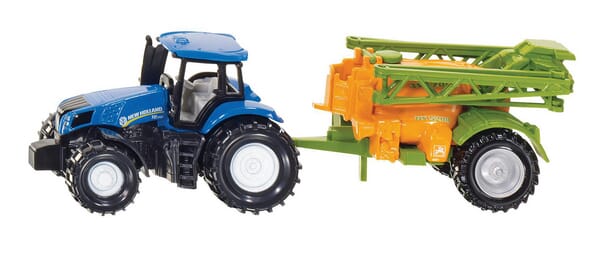 Siku New Holland mit Feldspritze S01668