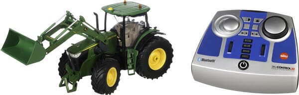 Siku John Deere 7310R mit Frontlader, Bluetooth-Fernsteuerung und App-Steuerung S06795