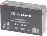 KRAMP Batterie 6V 12Ah geschlossen Kramp SBA126KR