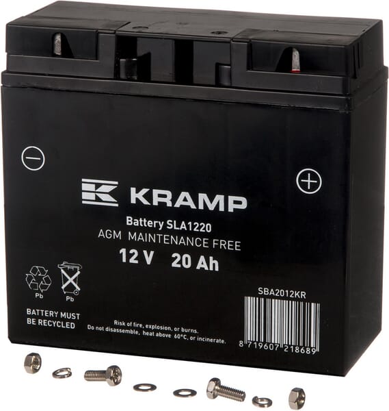 KRAMP Batterie 12V 20Ah 140A Kramp SBA2012KR