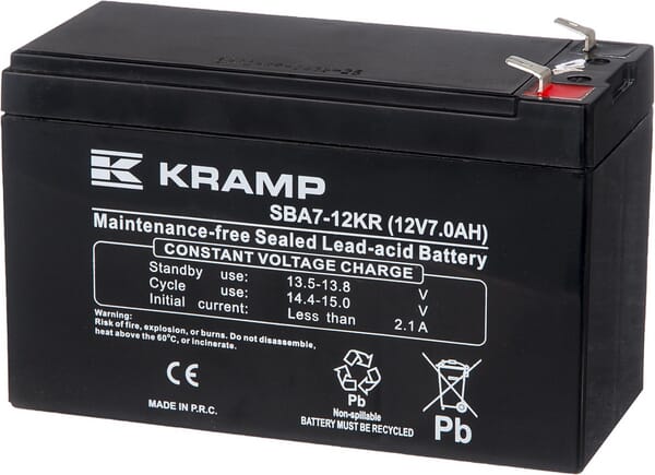 KRAMP Batterie 12V 7Ah Kramp SBA712KR