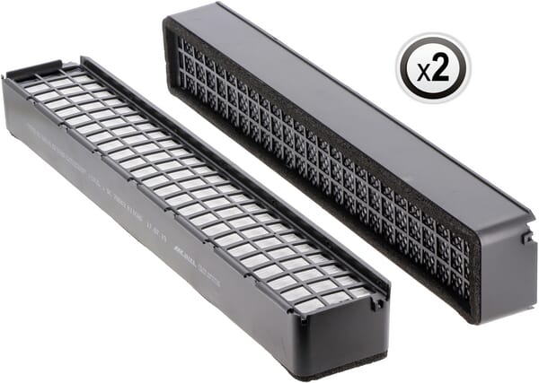 Activated carbon cabin filter