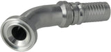 KRAMP Pressarmatur 4SH-DN25 mit Flansch ø44,5mm 45° SFLH251645G2