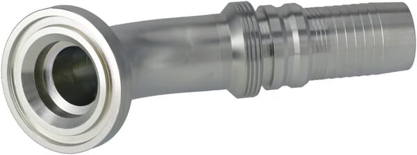 KRAMP Pressarmatur 4SH-DN32 mit Flansch ø60,3mm 45° SFLH322445G2