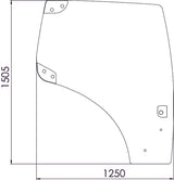 KRAMP Türscheibe 82027356N