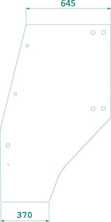 KRAMP Türglas komplett 04400341N