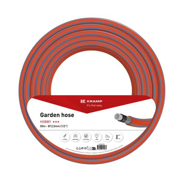 KRAMP Schlauch Hobby 1/2", 50m - 1 Rolle - SL52001250