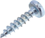Vis à bois 3,5x16mm tête cylindrique PZ2, acier Kramp - 200 pièces