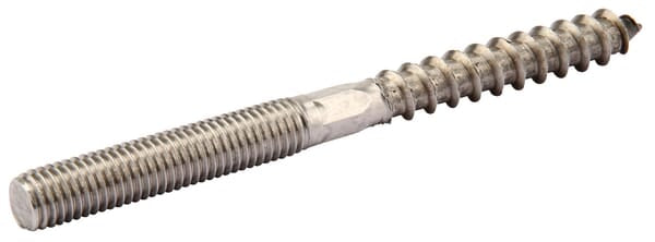 Boulon de suspension M10 / 10x120mm, tête ronde 8mm, acier inoxydable