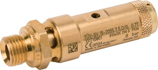 KRAMP Sicherh.ventil 1/4"CE 8 bar SV2122G04M08B