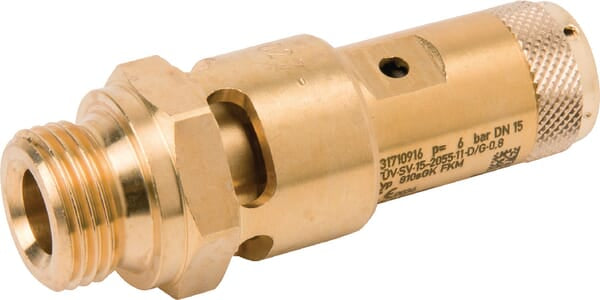 KRAMP Sicherh.ventil 1/2"CE 6 bar SV2122G08M06B