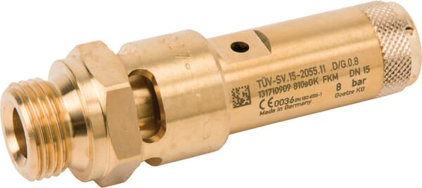 KRAMP Sicherh.ventil 1/2"CE 8 bar SV2122G08M08B